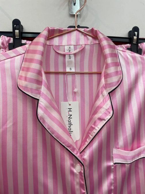 Ensemble De Pyjama À Rayures (Rose) SRR SHOPS
