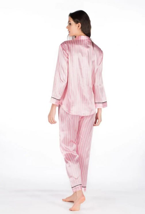 Ensemble De Pyjama À Rayures (Rose) SRR SHOPS