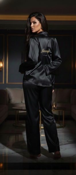 Ensemble De Pyjama (Noir)