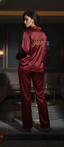 Ensemble De Pyjama (Rouge)