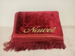 Tapis Épais Rouge